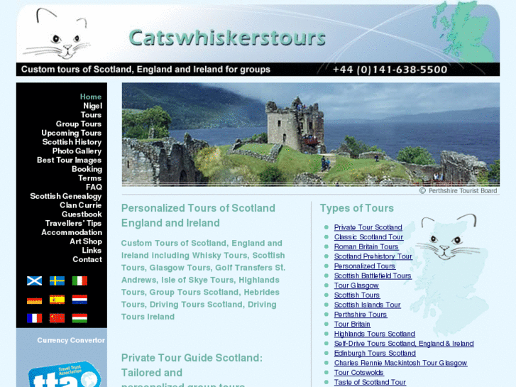 www.catswhiskerstours.co.uk