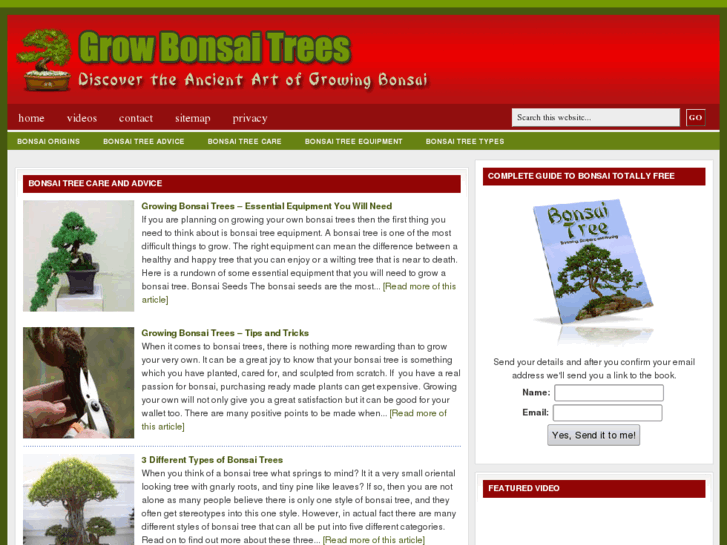 www.growbonsaitrees.net