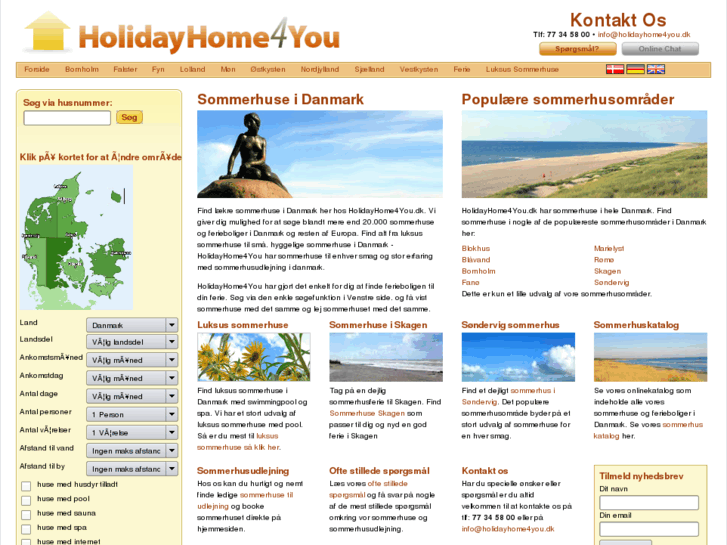 www.holidayhome4you.dk