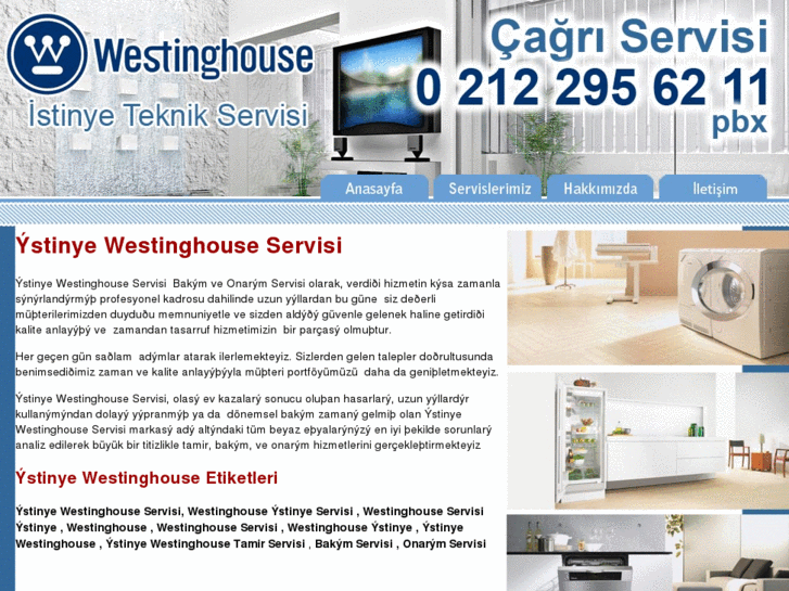 www.istinyewestinghouseservisi.com