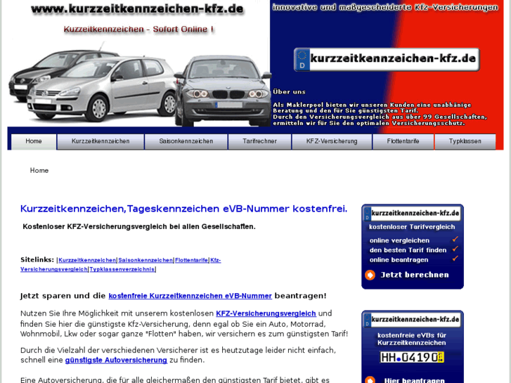 www.kurzzeitkennzeichen-kfz.de