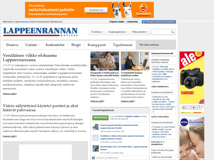 www.lappeenrannanuutiset.fi