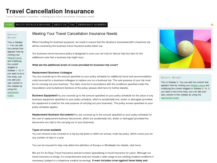 www.mytravelcancellationinsurance.com