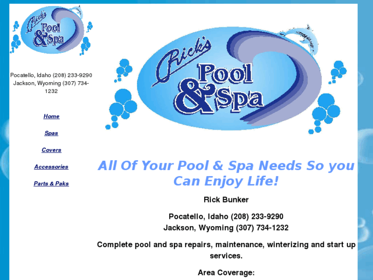 www.rickspoolandspa.com