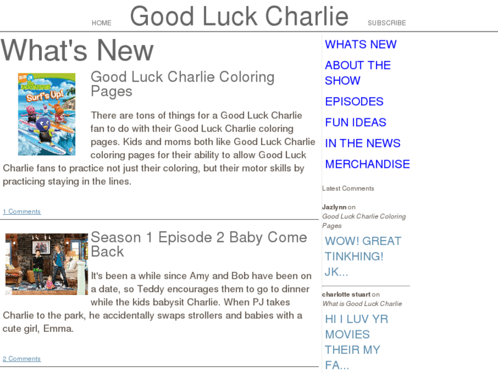 www.aboutgoodluckcharlie.com