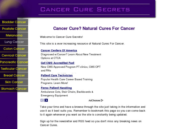 www.cancer-cure-secrets.com