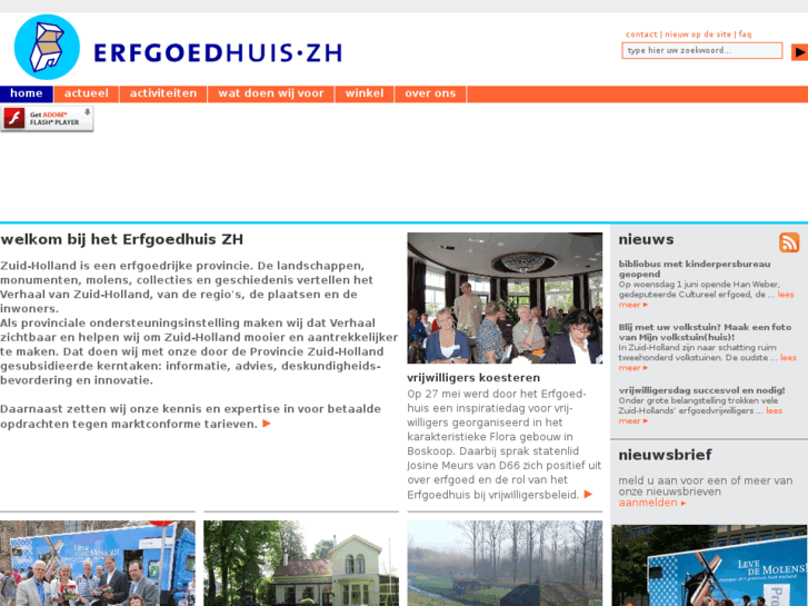 www.erfgoedhuis-zh.nl