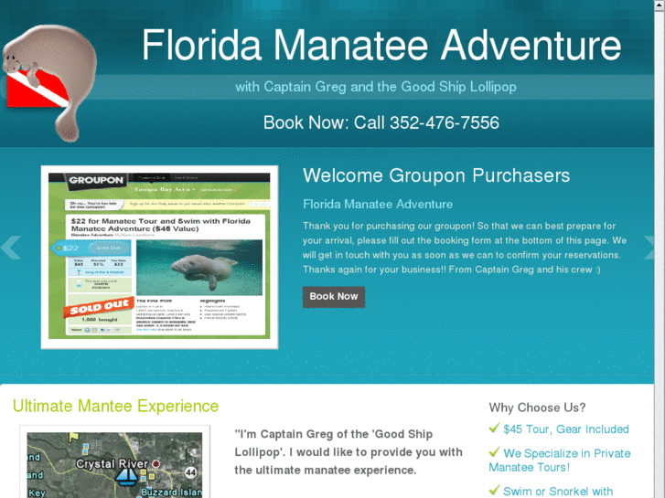 www.floridamanateeadventure.com