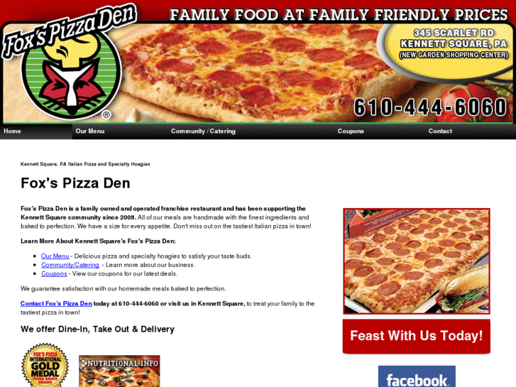 www.foxspizzakennettsquare.com