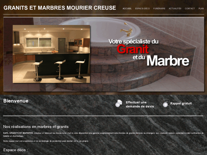 www.granits-marbres-mourier.com