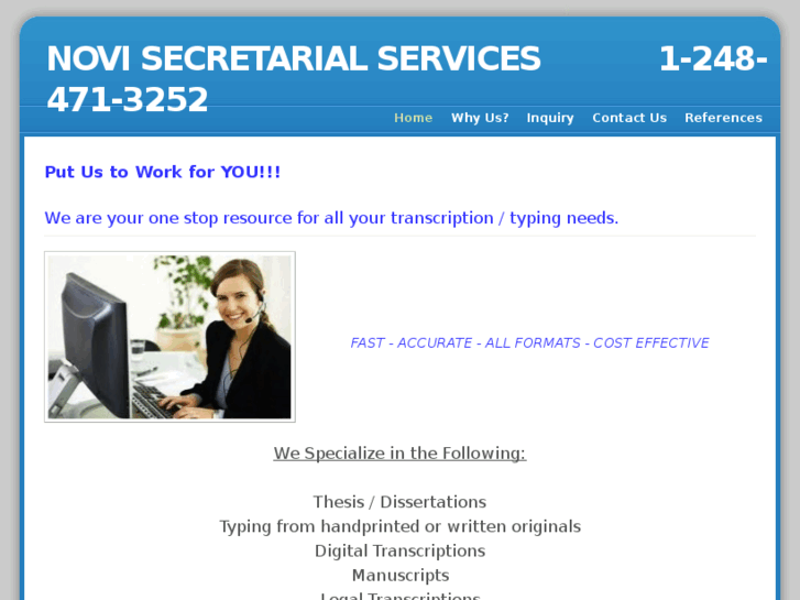 www.novisecretarialservices.com