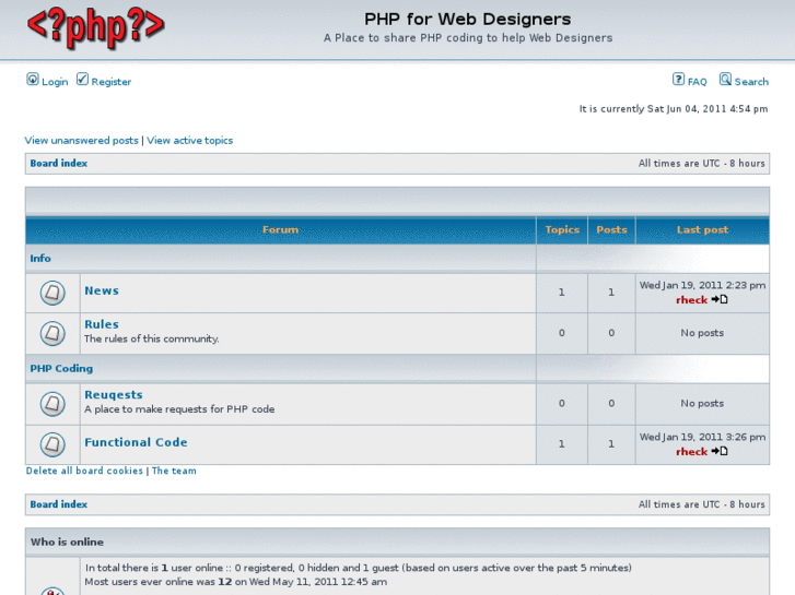 www.phpforwebdesigners.info