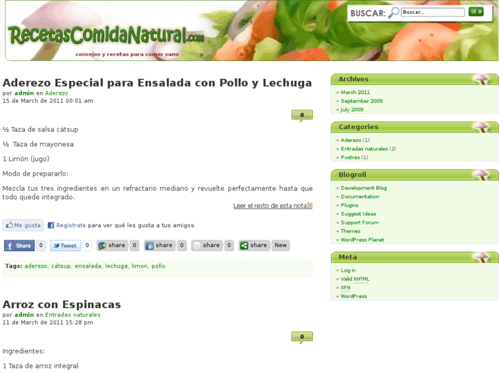 www.recetascomidanatural.com