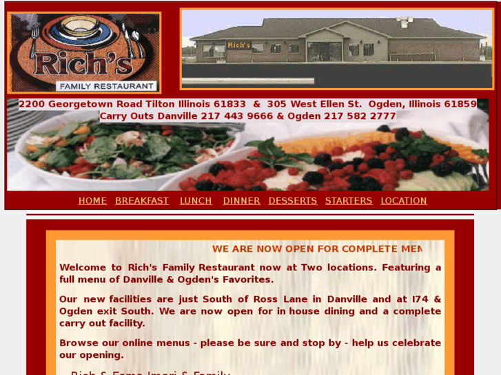 www.richsrestaurant.com