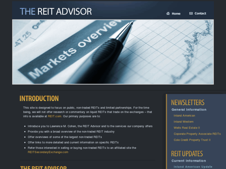 www.thereitadvisor.com