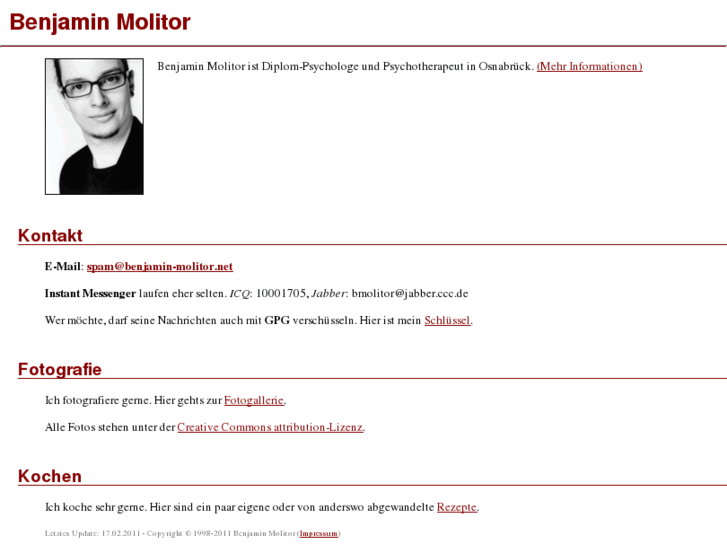 www.benjamin-molitor.net