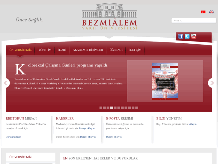 www.bezmialem.edu.tr