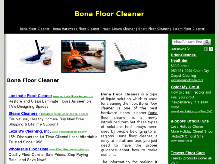 www.bonafloorcleaner.org