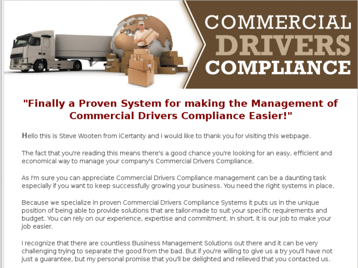 www.commercialdriverscompliance.com