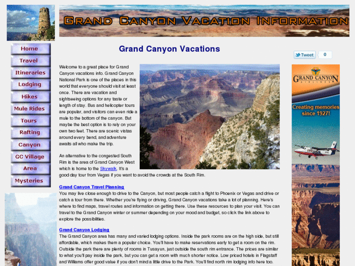 www.grand-canyon-vacation-information.com