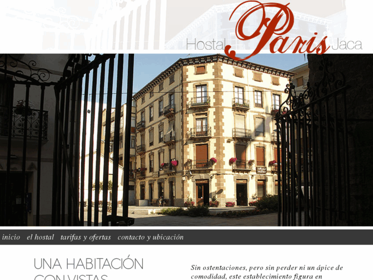 www.hostalparisjaca.com