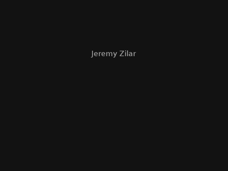 www.jeremyzilar.com