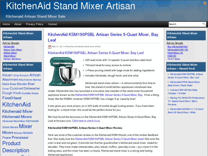 www.kitchenaidstandmixerartisan.com