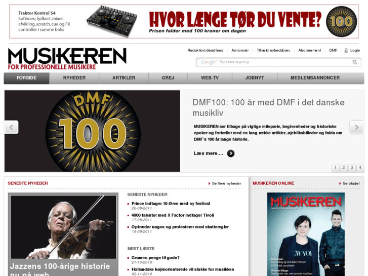 www.musikeren.dk