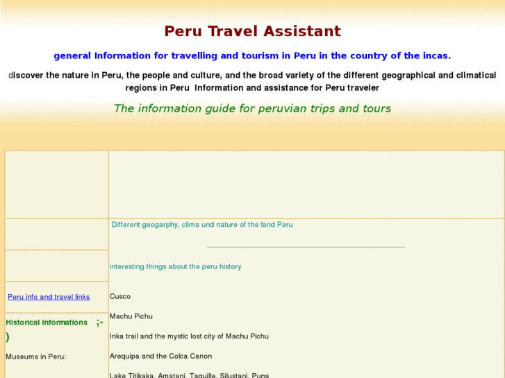 www.peru-travel-assistant.com