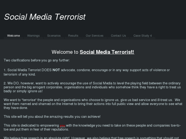 www.social-media-terrorist.com