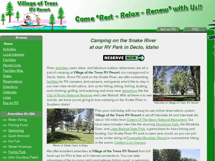 www.villageoftreesrvresort.com