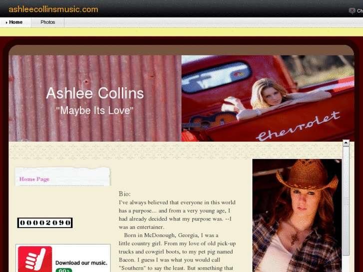 www.ashleecollinsmusic.com