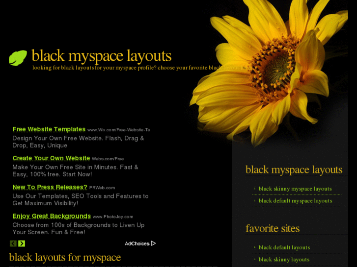 www.blackmyspacelayouts.net