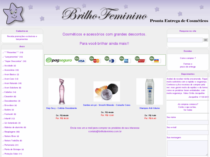 www.brilhofeminino.com.br