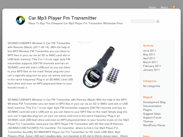 www.carmp3playerfmtransmitter.info
