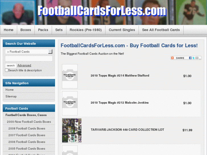 www.footballcardsforless.com