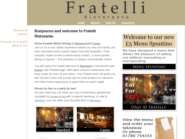 www.fratellis.co.uk