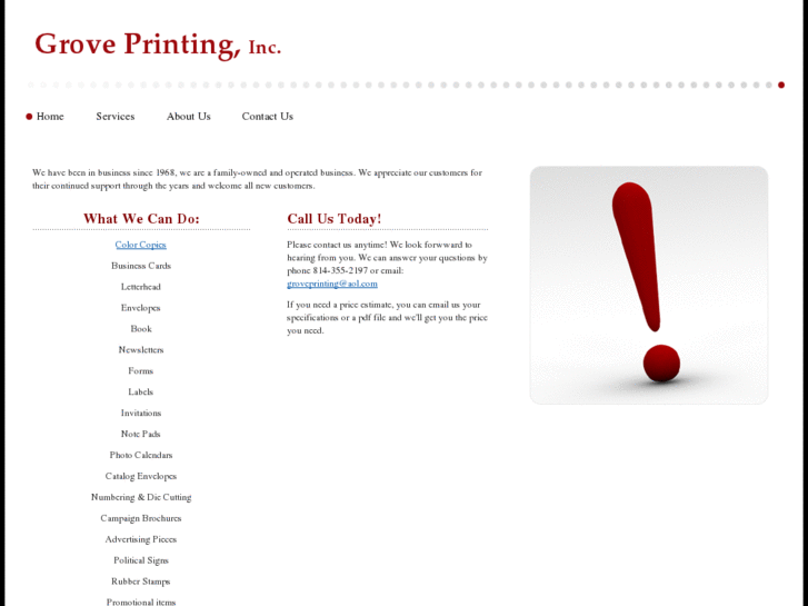 www.grove-printing.net