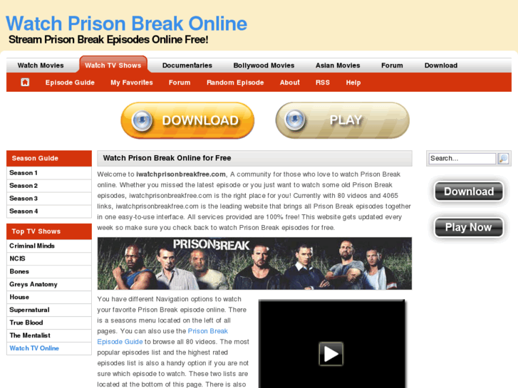 www.iwatchprisonbreakfree.com