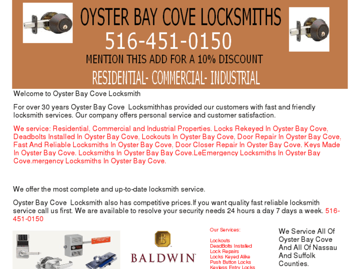 www.locksmithsoysterbaycove.com