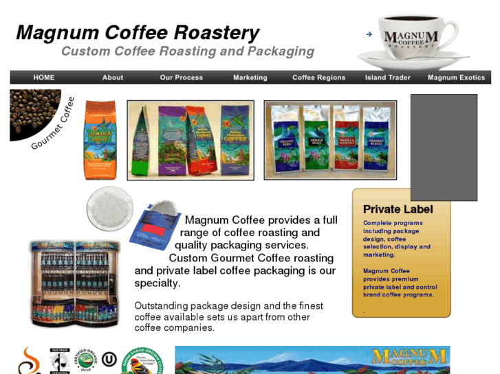 www.magnumcoffeeroastery.com