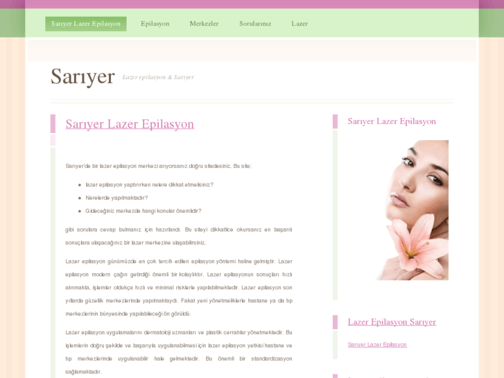 www.sariyerlazerepilasyon.com