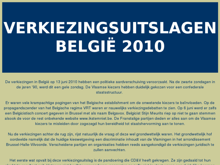 www.verkiezingsuitslagen.net