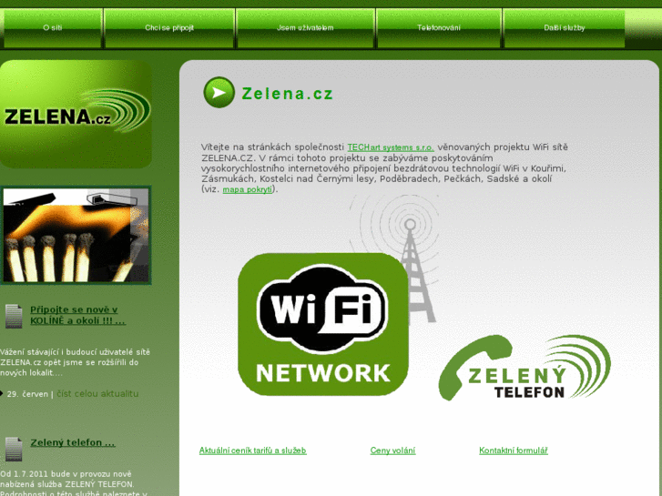 www.zelena.cz