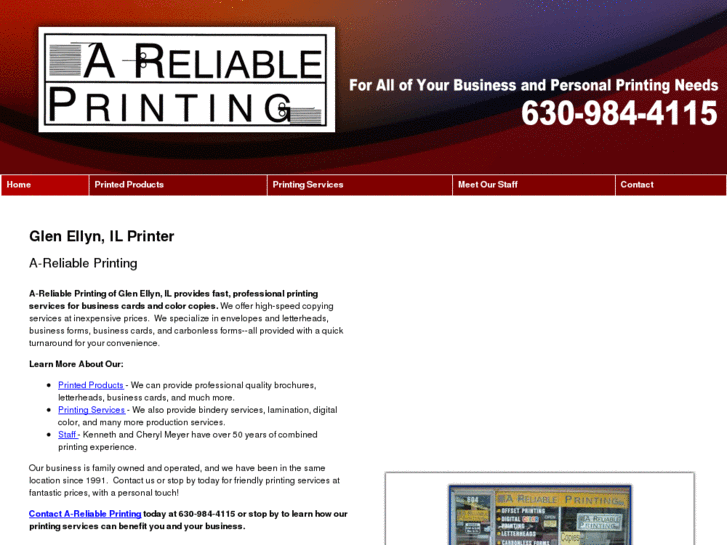 www.areliableprinting.com