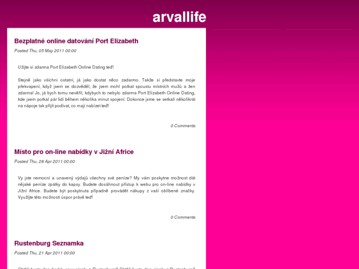 www.arvallife.cz