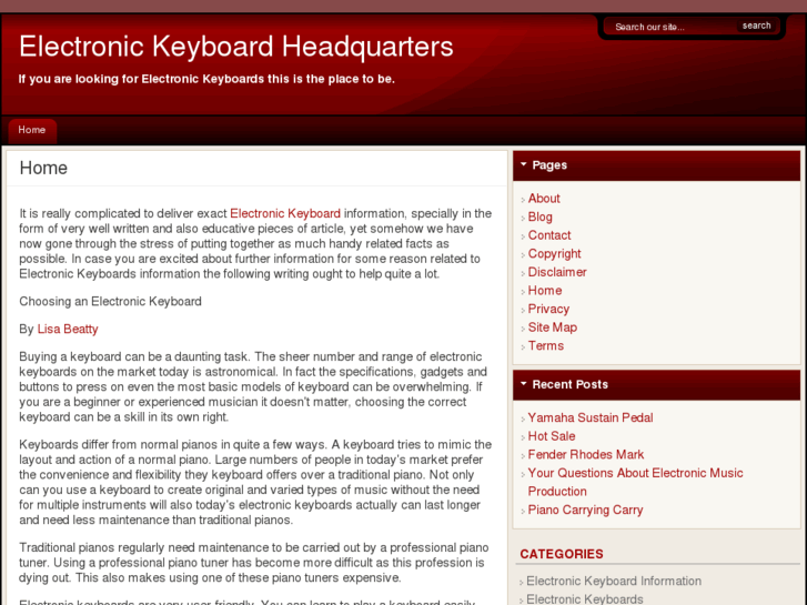 www.electronickeyboardhq.com