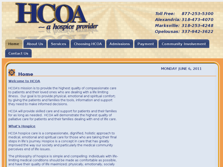 www.hcoaoflouisiana.com