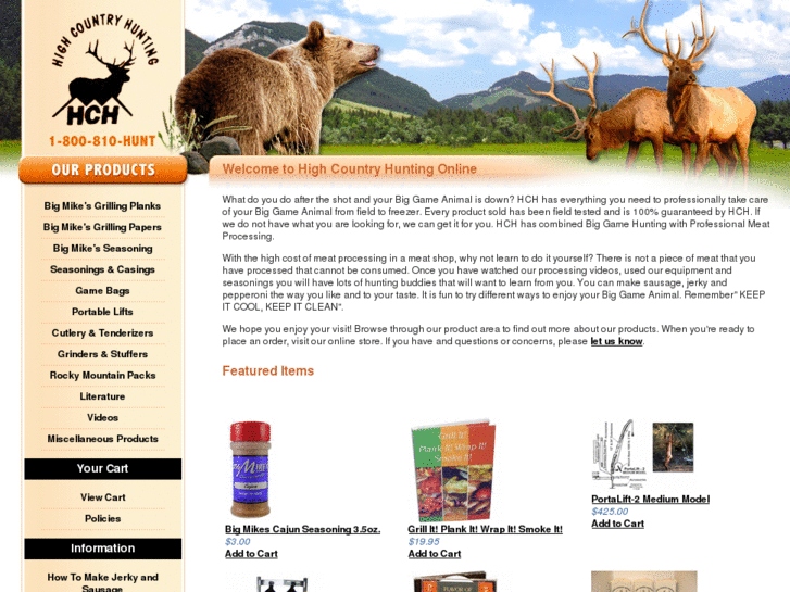 www.highcountryhunting.com