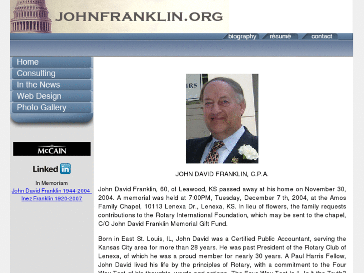 www.johndavidfranklin.org